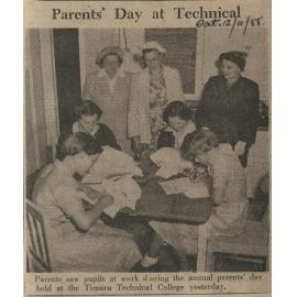 Parents' Day at Technical