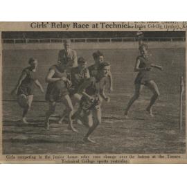 Girls' Relay Race at Technical Sports