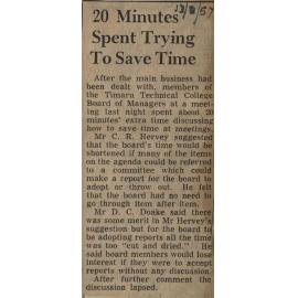 20 Minutes Spent Trying to Save Time