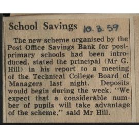 School Savings
