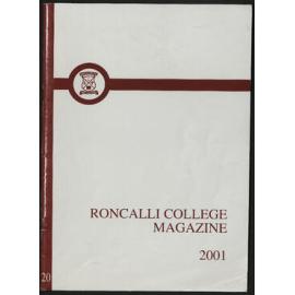 Roncalli College magazine 2001
