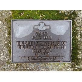 Fairlie VE Day Plaque