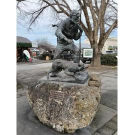 James Mackenzie and Dog 