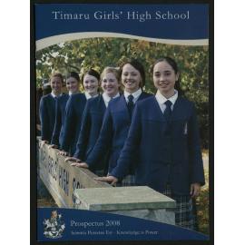 Timaru Girls' High School Prospectus 2008