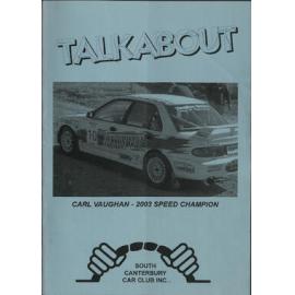 Talkabout: South Canterbury Car Club Bulletin December/January 2004