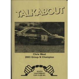 Talkabout: South Canterbury Car Club Bulletin February 2004