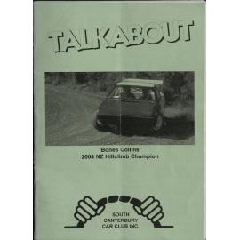 Talkabout: South Canterbury Car Club Bulletin July 2004