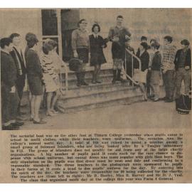 The sartorial boot on the other foot at Timaru College