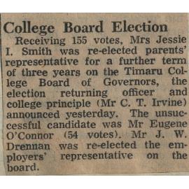 College Board Election