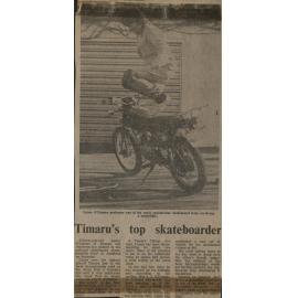 Timaru's top skateboarder