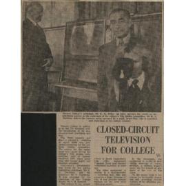 Closed Circuit Television For College