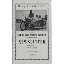 Apr 1981 Vintage Car Club of NZ South Canterbury Branch newsletter 