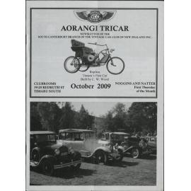 Oct 2009 Aorangi Tricar newsletter 