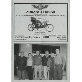 Dec 2010 Aorangi Tricar newsletter 