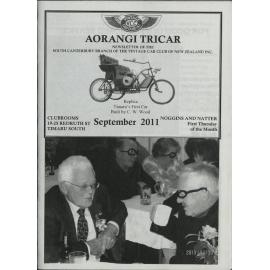 Sep 2011 Aorangi Tricar newsletter 