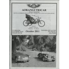 Oct 2011 Aorangi Tricar newsletter 