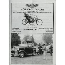 Nov 2011 Aorangi Tricar newsletter 