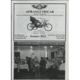 Jan 2012 Aorangi Tricar newsletter 