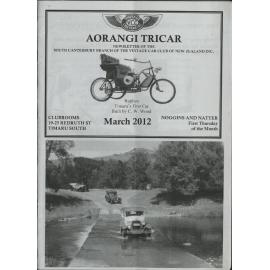 Mar 2012 Aorangi Tricar newsletter 