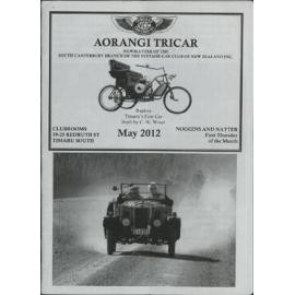 May 2012 Aorangi Tricar newsletter 