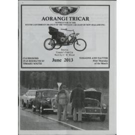 Jun 2013 Aorangi Tricar newsletter 