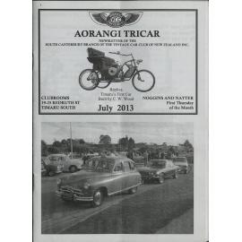 Jul 2013 Aorangi Tricar newsletter 
