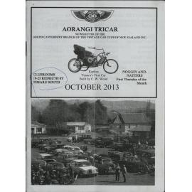 Oct 2013 Aorangi Tricar newsletter 
