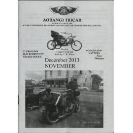 Dec 2013 Aorangi Tricar newsletter 