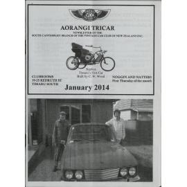Jan 2014 Aorangi Tricar newsletter 