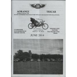 Jun 2014 Aorangi Tricar newsletter 