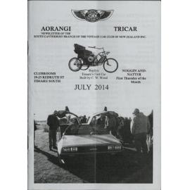 Jul 2014 Aorangi Tricar newsletter 