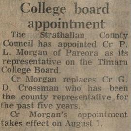 College board appointment