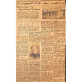 The Luxmoores Added Lustre To Early History Of Timaru