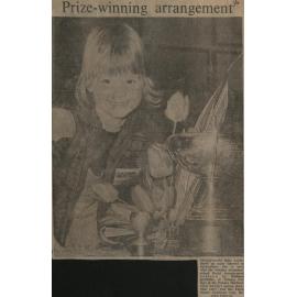Prize-winning arrangement