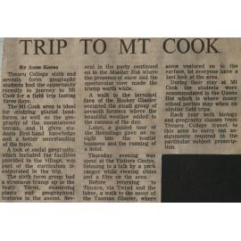 Trip to Mt Cook