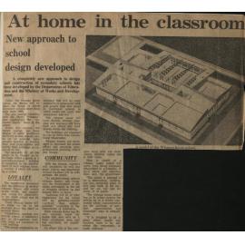 At home in the classroom: New approach to school design developed