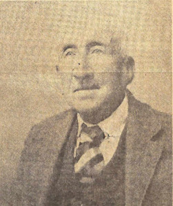 Image of George Levens on his 93rd birthday.  Image taken  from The Timaru Herlad 13 Dec 1978.