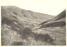 Photo of the Hakataramea Pass. Image from an article published in the New Zealand Railways Magazine, published 01 Jul 1938.