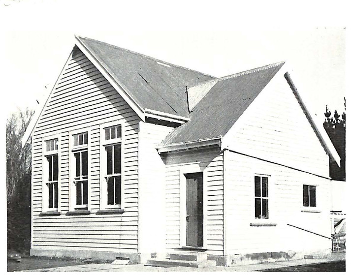 Image of the original Timaunga School from the 'Timaunga School Golden Jubilee 1913-1963' book.